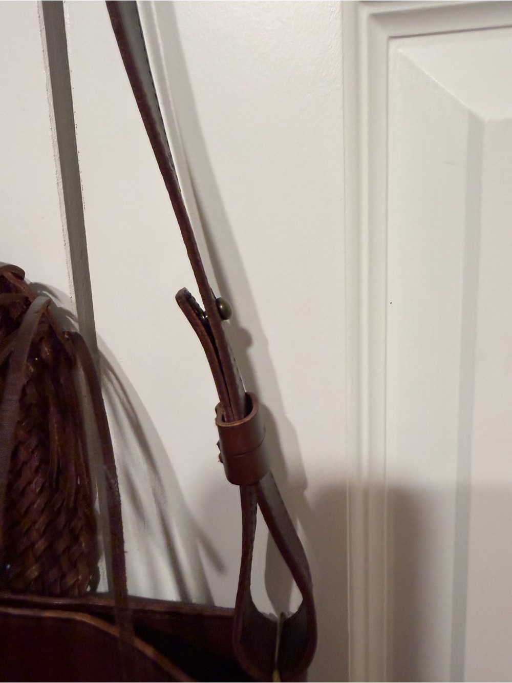 Lucky Brand excellent leather bag. Cognac color - Picture 7 of 14